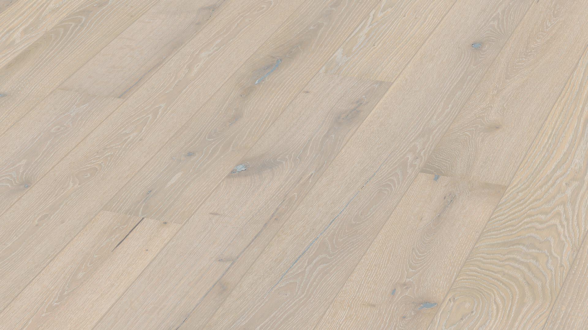 Parquet flooring MeisterParquet. longlife PD 400 Limed polar white vital oak 8803