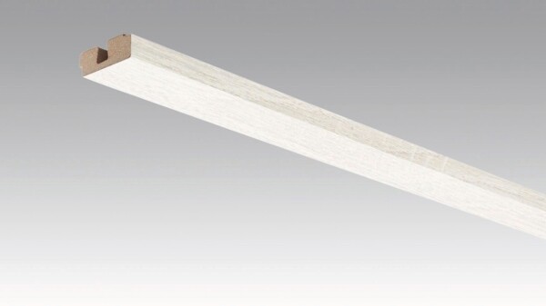 Square shaped ceiling edging Opaque white oak 4069