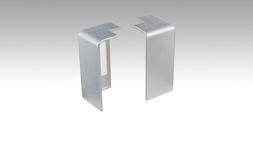 Corner system - 15 MK | 20 PK profiles External corner (self-adhesive) Stainless steel 2038