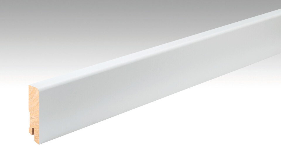 Skirting board 15 F MK profile White DF (RAL 9016) 2266