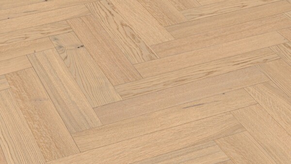 Lindura houten vloer HS 500 Eik classic crèmewit 20231 ultramat gelakt