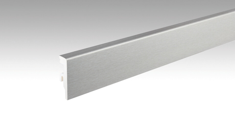 Skirting board 20 PK Aqua profile Stainless steel DF 00063