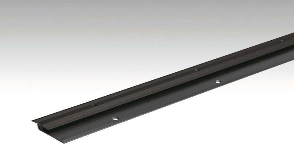 Profilé de jonction Type 102 (de 2,5 à 7 mm) Noir anodisé 2510