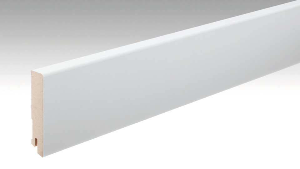 Skirting board 16 MK profile White DF (paintable) 2222