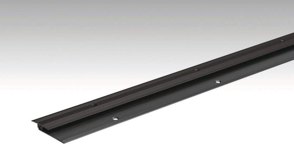 Profilé de jonction Type 102 (de 2,5 à 7 mm) Noir anodisé 02510
